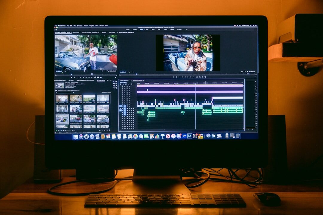 tv editing room