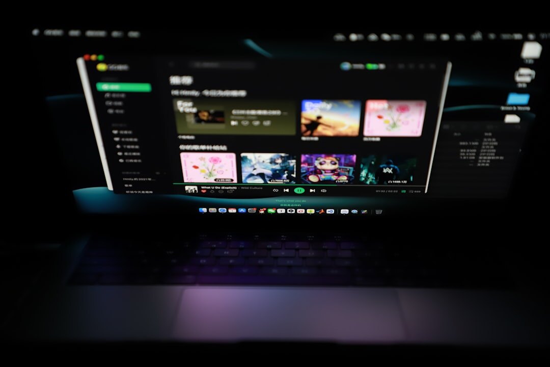 streaming platform interface
