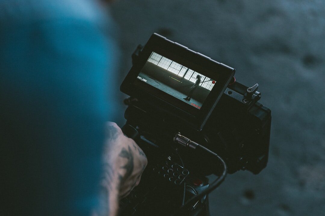 documentary filmmaker with camera